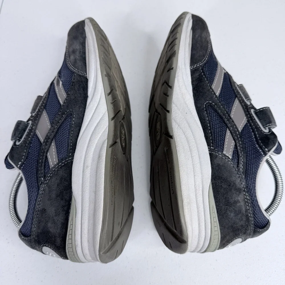 SAS Men's Journey JV Mesh Blue Suede Sneakers Shoes Size 9M Made in USA